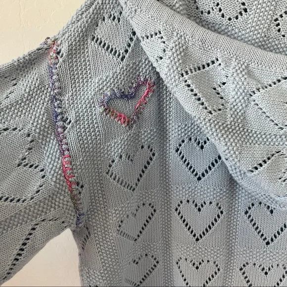 LOVESHACKFANCY SWEATER HOODIE - Picture 14 of 15